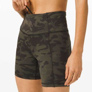 Fast and Free Short 6" Non-Reflective Green Camo